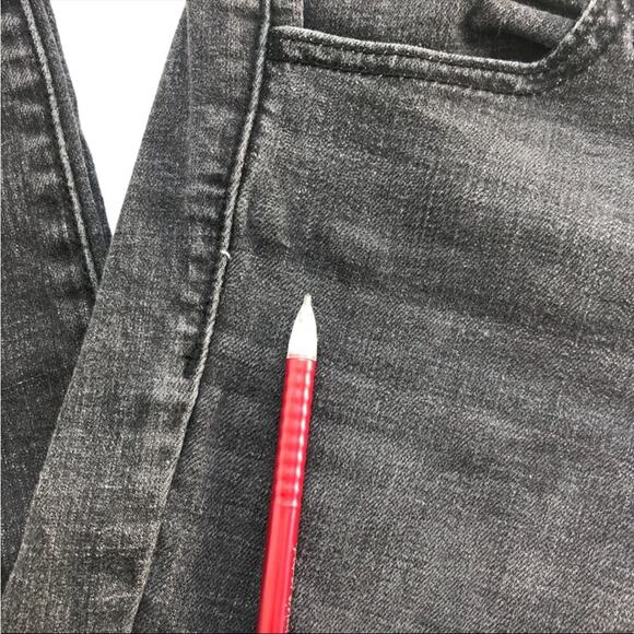 American Eagle black/grey skinny jegging size 6 regular - Picture 2 of 6